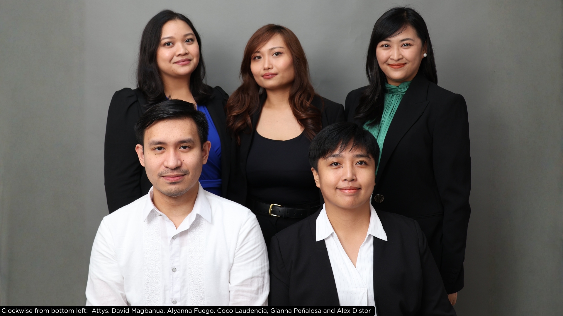 Marico Laudencia, Gianna Penalosa, David Magbanua